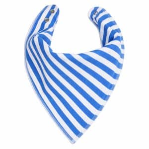 French Blue Stripes DryBib Bandana